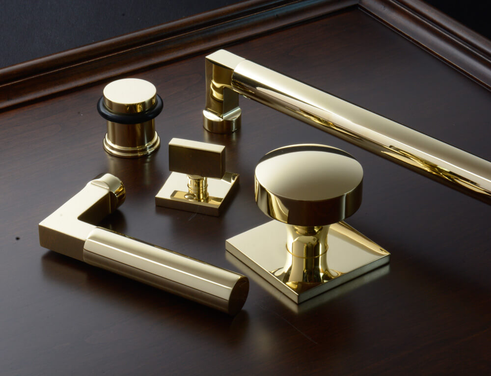 Polished Gold Handles and Knobs